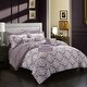 preview thumbnail 10 of 18, Gracewood Hollow Cornwell Purple 10-piece Comforter Set