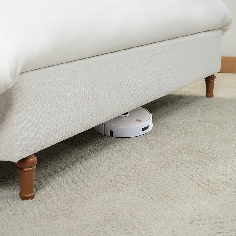 Tall Headboard Upholstered Bed Elegant Simplicity Bedroom Bed