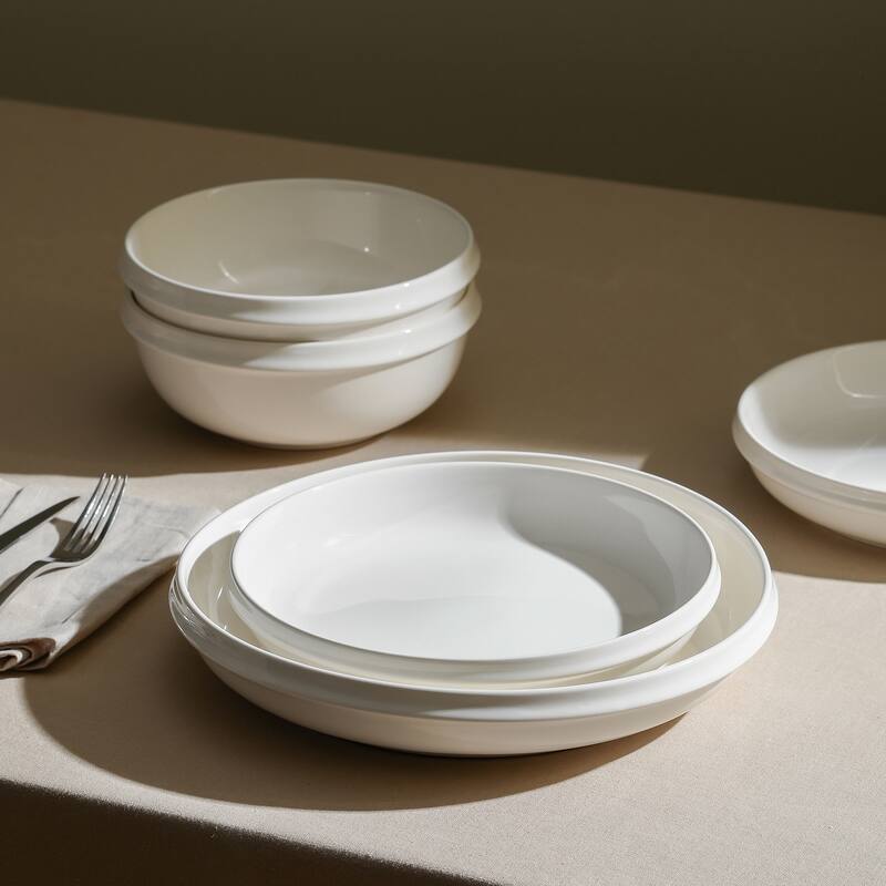 Stone Lain Verso Porcelain Dinnerware Set
