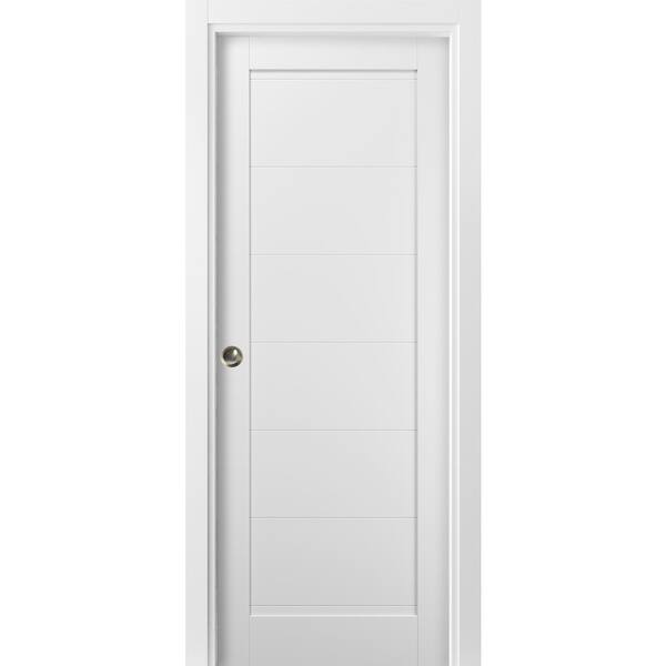 Panel Pocket Door Frames / Quadro 4115 White Silk s Bed Bath & Beyond