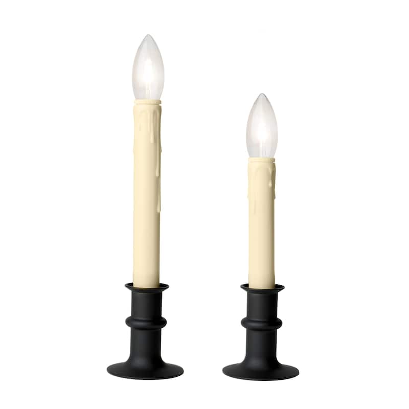 Battery Operated Bi-Directional LED Adjustable Candle 2-pack or 4-pack