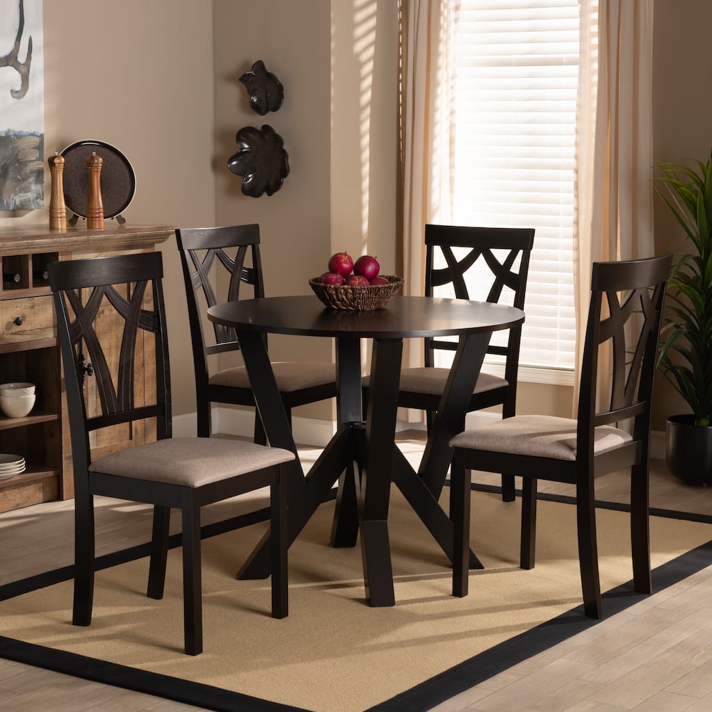 Reagan Modern and Contemporary 5-Piece Dining Set