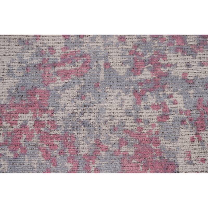 Abstract / Modern Area Rug Hand-Knotted Wool Carpet - 7'11"x 9'11"