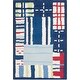 preview thumbnail 16 of 17, SAFAVIEH Handmade Kids Kornilia Wool Rug 2' x 3' - Blue/Multi - Rectangle