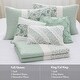 preview thumbnail 23 of 68, Madison Park Vanessa 6 Piece Cotton Percale Quilt Set with Throw Pillows