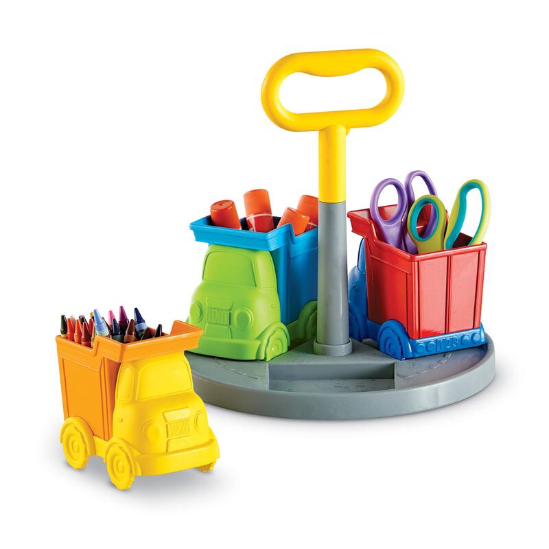 Learning Resources Create-a-Space Kiddy Caddy: Trucks