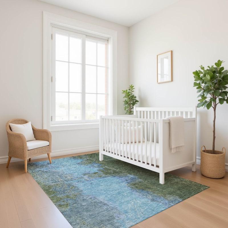 Premium Washable Super Soft Vintage Traditional Mayfield Rug