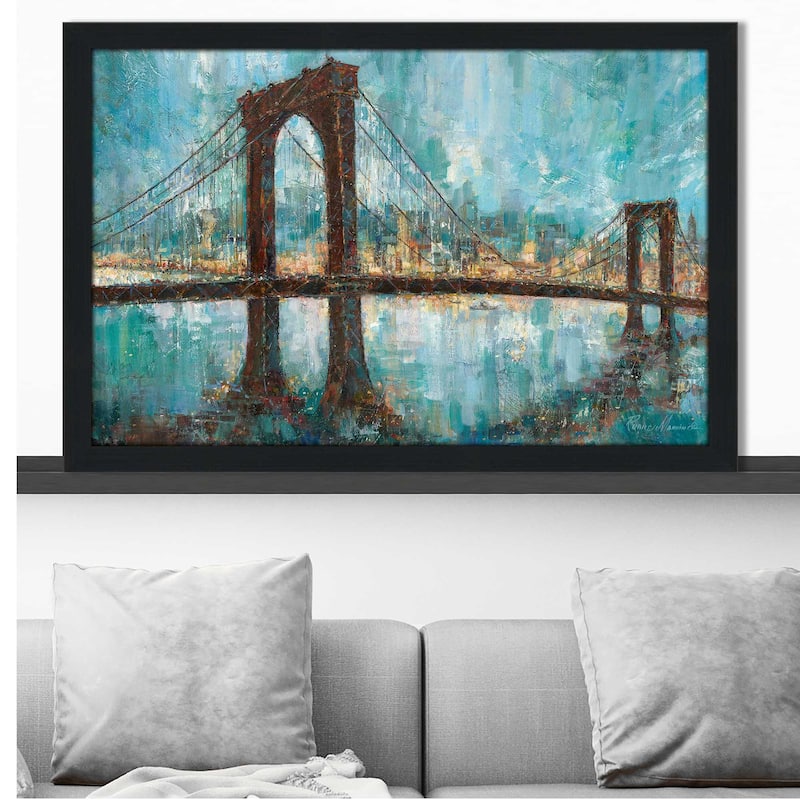 "Manhattan Memories" by Ruane Manning Print on Acrylic.