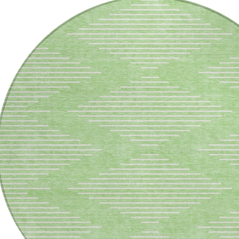 HomeRoots Geometric Transitional Rectangle Outdoor Rug