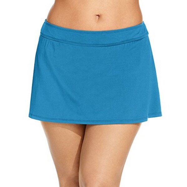 plus size swim skirt