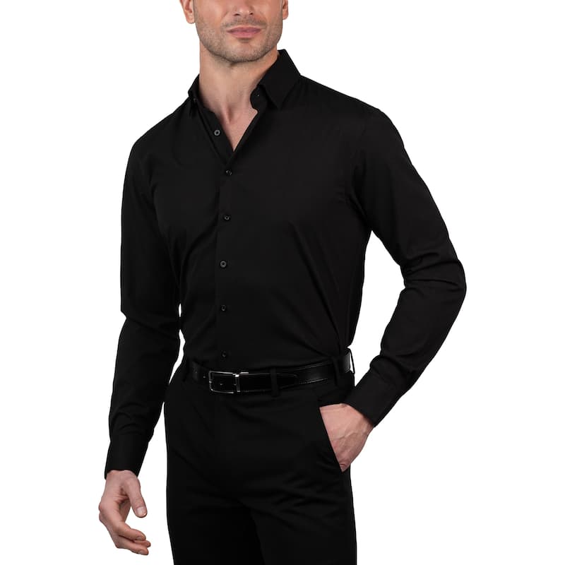 Chaps Men's Wrinkle-Resistant Dress Shirt - Slim Fit