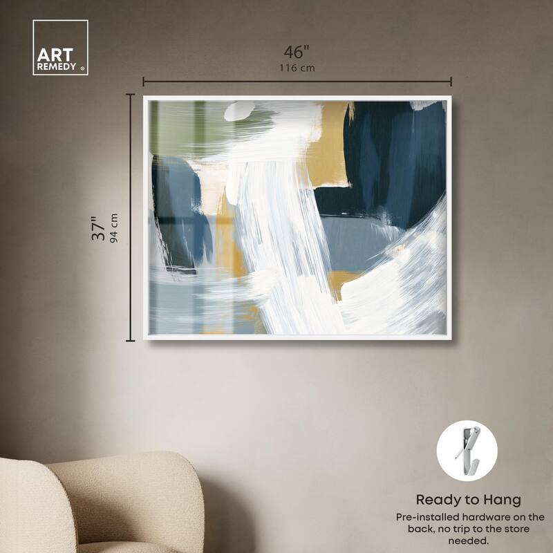 Moss Layers III Shadowbox by Art Remedy