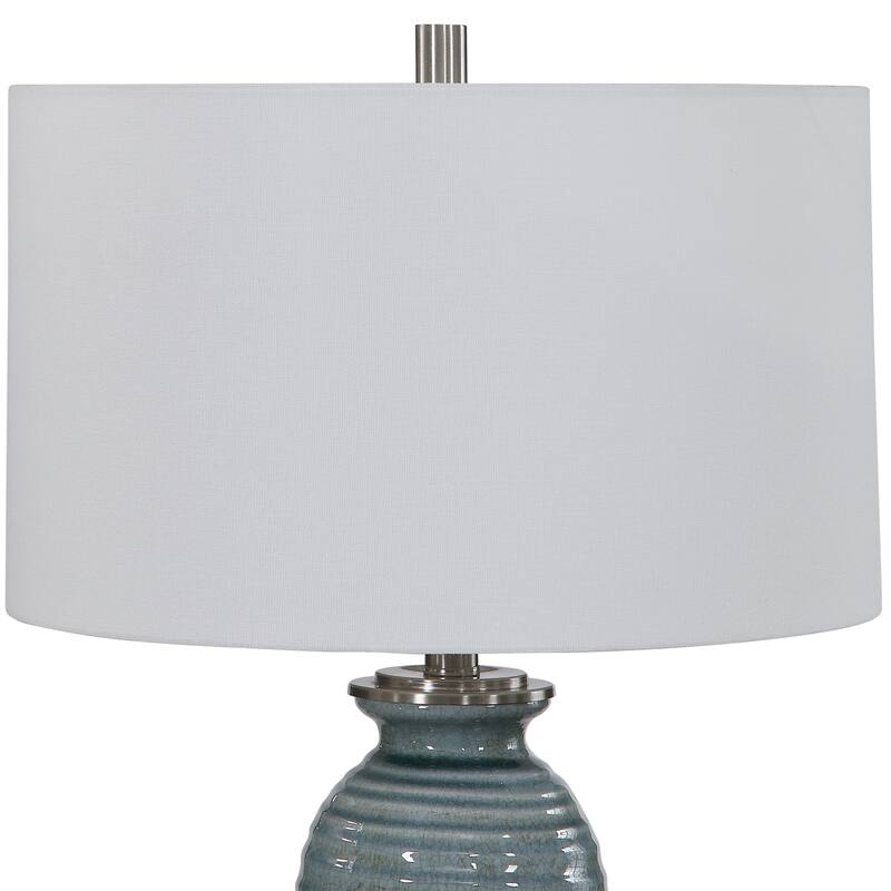 Uttermost Zaila Light Blue Table Lamp