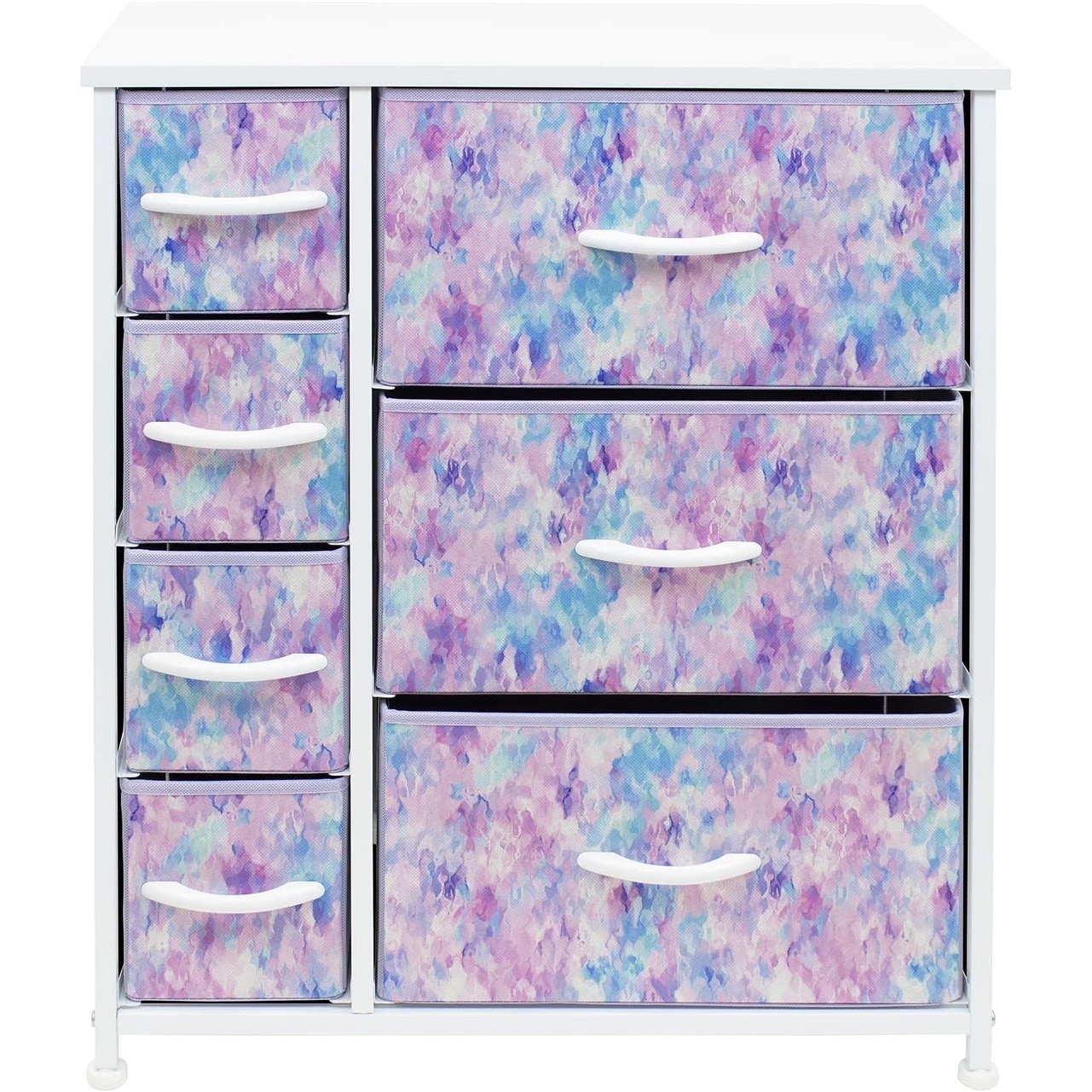 как выглядит Dresser w/ 7 Drawers, Furniture Storage Chest Tower for фото