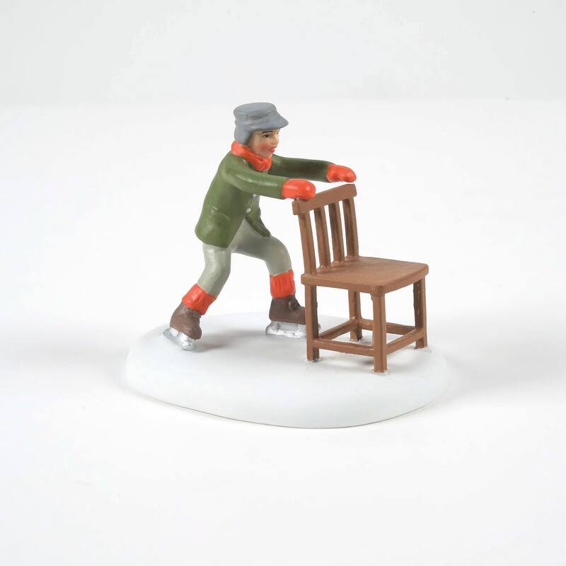 Department 56 Christmas In The City Old School Skating Hack Figurine