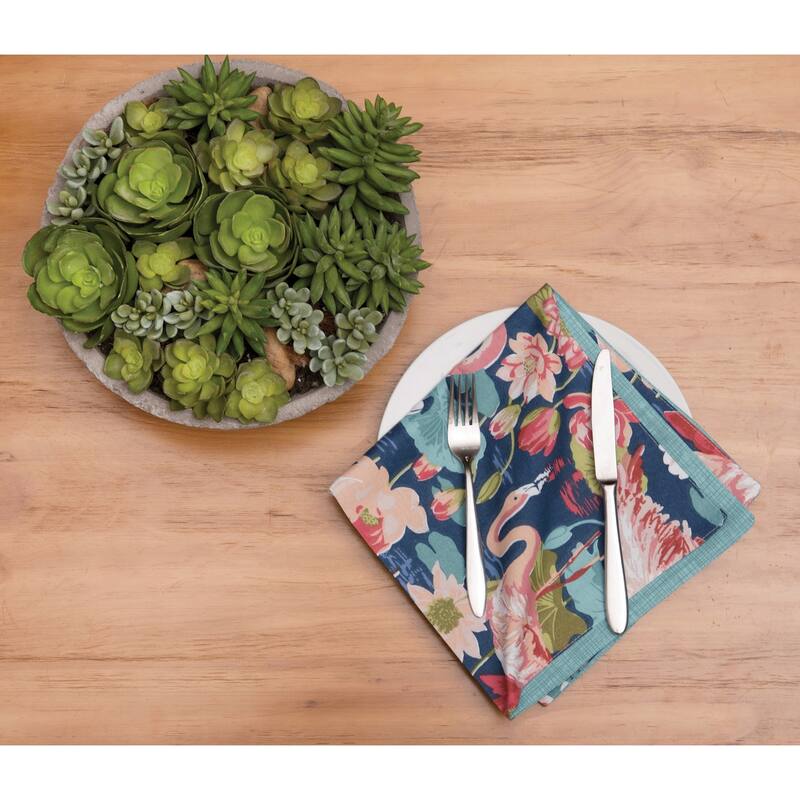 Flamingo Lagoon Napkin Set of 6 - Set of 6