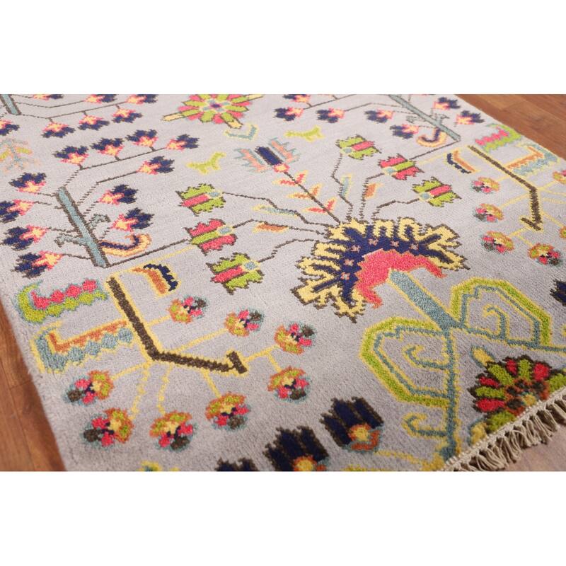 Ziegler Indian Foyer Rug Handmade Wool Carpet - 3'0"x 5'2"