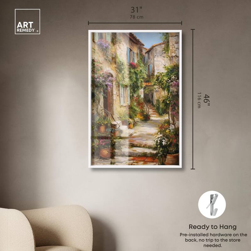 Mediterranean Charm II Shadowbox by Art Remedy