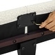 preview thumbnail 10 of 21, Bridgevine Home Tall White Boucle Panel Headboard Upholstered Platform Bed