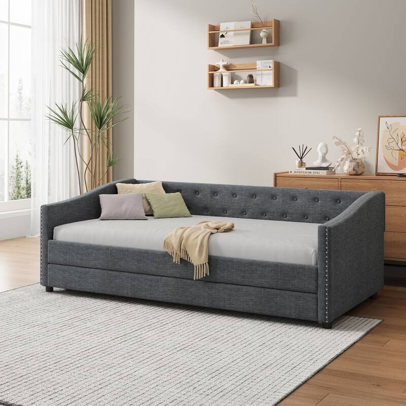 Twin Size Daybed with Twin Size Trundle