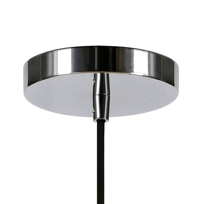 Alvia 14.5" Wide Pendant with Metal/Glass Shade - 14.5" Wide