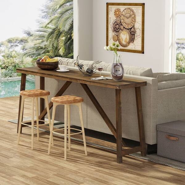 Extra Long Sofa Table Solid Wood Behind The Extra Long Sofa Table Solid Wood