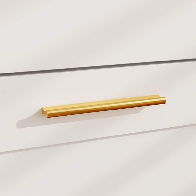 Modern White Wardrobe Closet with Mirror - Multi-Functional Bedroom Storage Cabinet