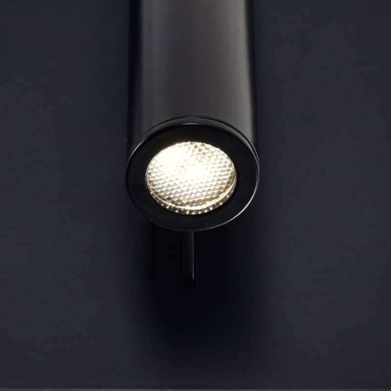 Private I LED Sconce With Matte Black Finish - Matte Black