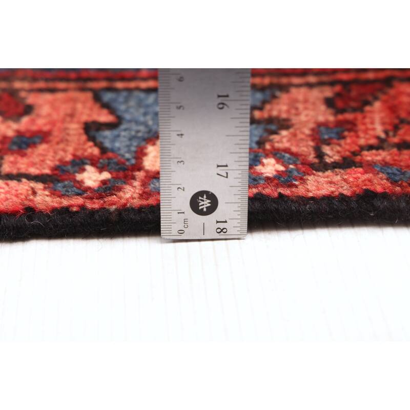 ECARPETGALLERY Hand-knotted Andelz Dark Red Wool Rug - 3'5 x 6'8