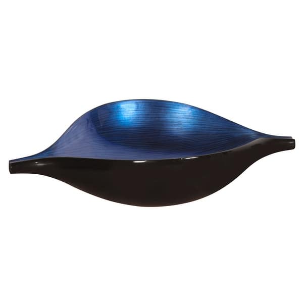 slide 2 of 4, Allan Andrews Cobalt Blue Wood Bowl