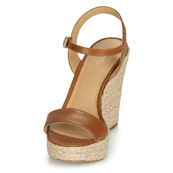 michael kors jill wedge acorn