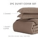preview thumbnail 87 of 99, Becky Cameron Oversized 3-piece Microfiber Duvet Cover Set