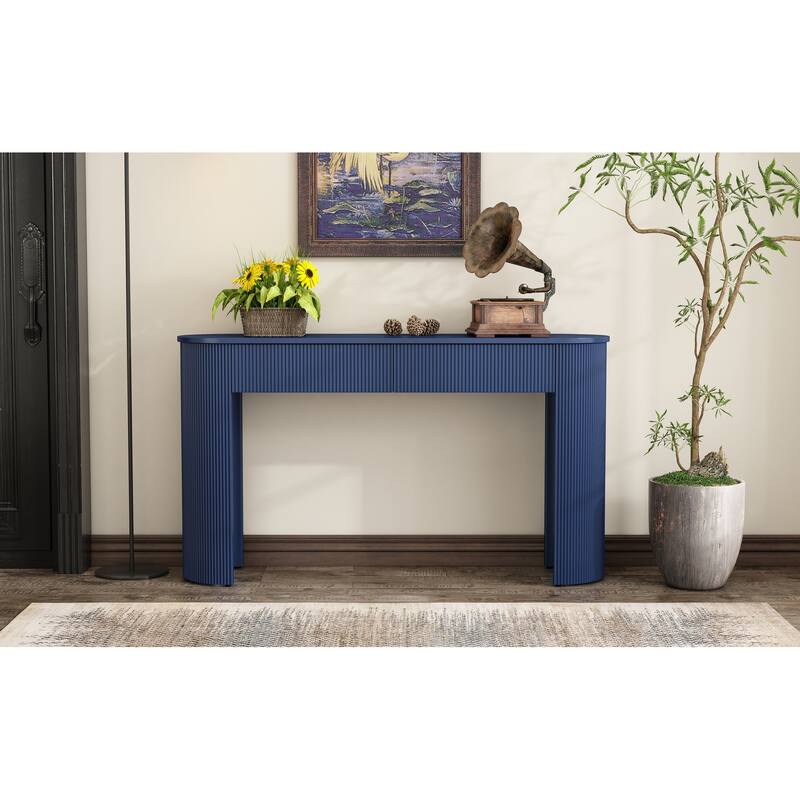 Console Table with sturdy legs and 2 Drawers