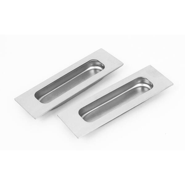 Shop Cabinet Door 120mmx40mm Stainless Steel Recessed Flush Pull