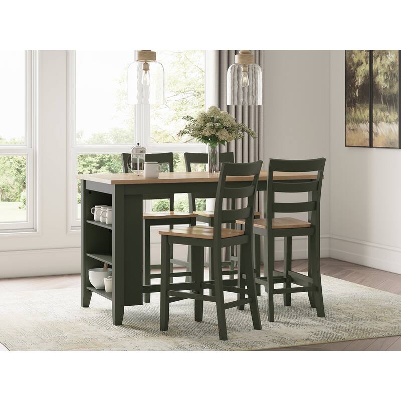 Signature Design by Ashley Gesthaven Counter Height Barstool - 17" W x 21.5" D x 41.38" H