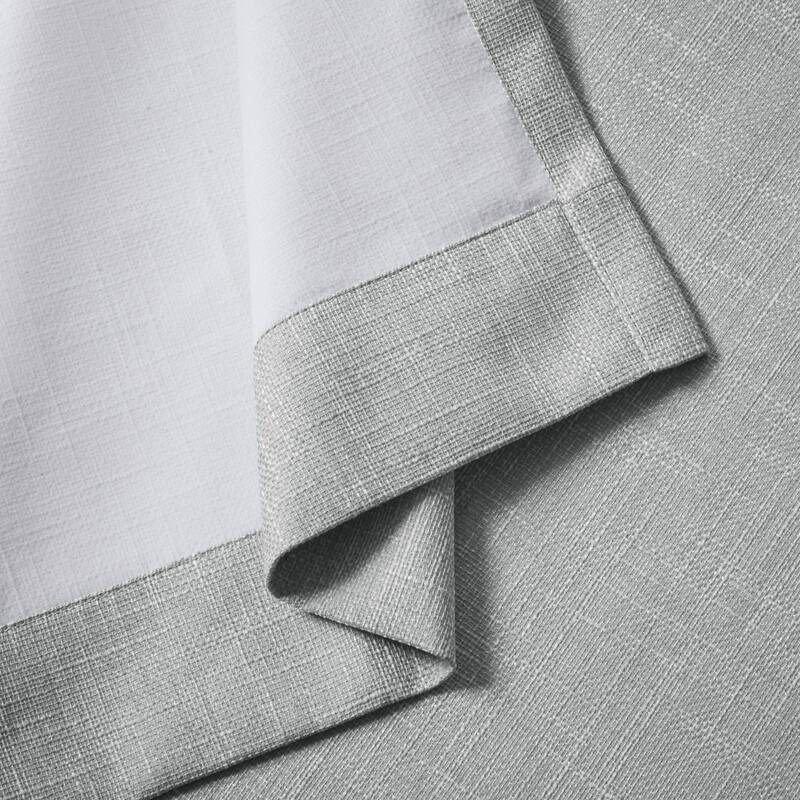 SunSmart Arlie Printed Heathered Extra Wide Blackout Window Patio Panel - 100x84"