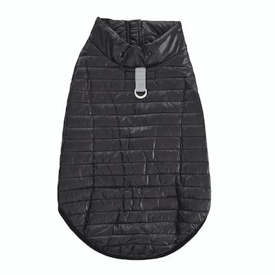 Monty Puffer Jacket In Black /Size: Large
