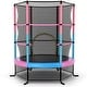 preview thumbnail 1 of 8, Gymax 55'' Trampoline for Kids Toddler Recreational Trampoline w/ Kids