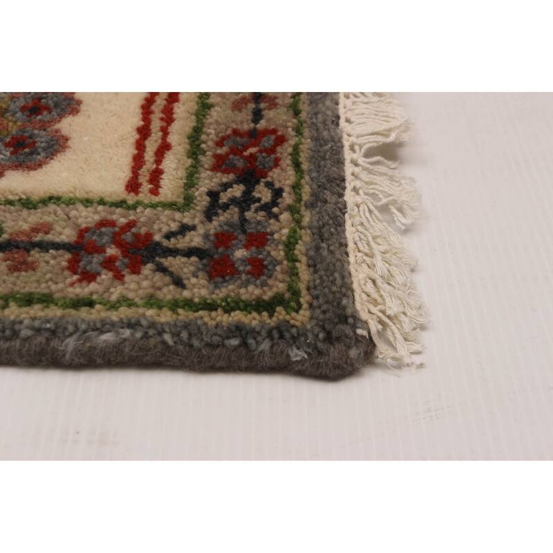 ECARPETGALLERY Hand-knotted Serapi Heritage Dark Grey Wool Rug - 8'0 x 9'10