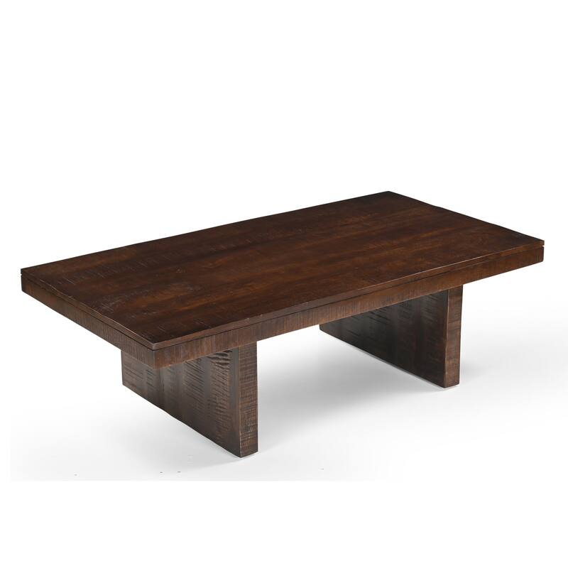 Timbergirl Dark Mango Wood Coffee Table - 53" x 28"