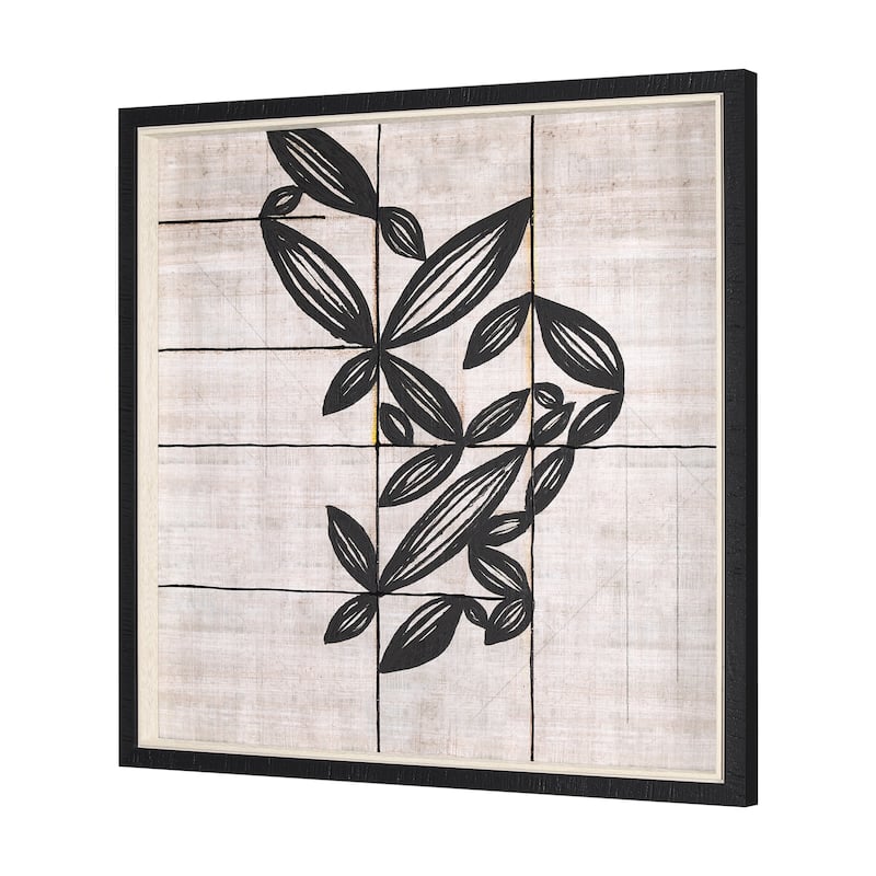 Papyrus Foliage II Framed Art Print