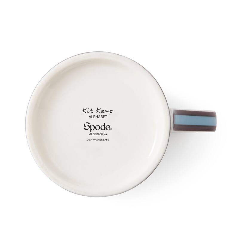 Kit Kemp for Spode for Spode Alphabet 12 Ounce Mug
