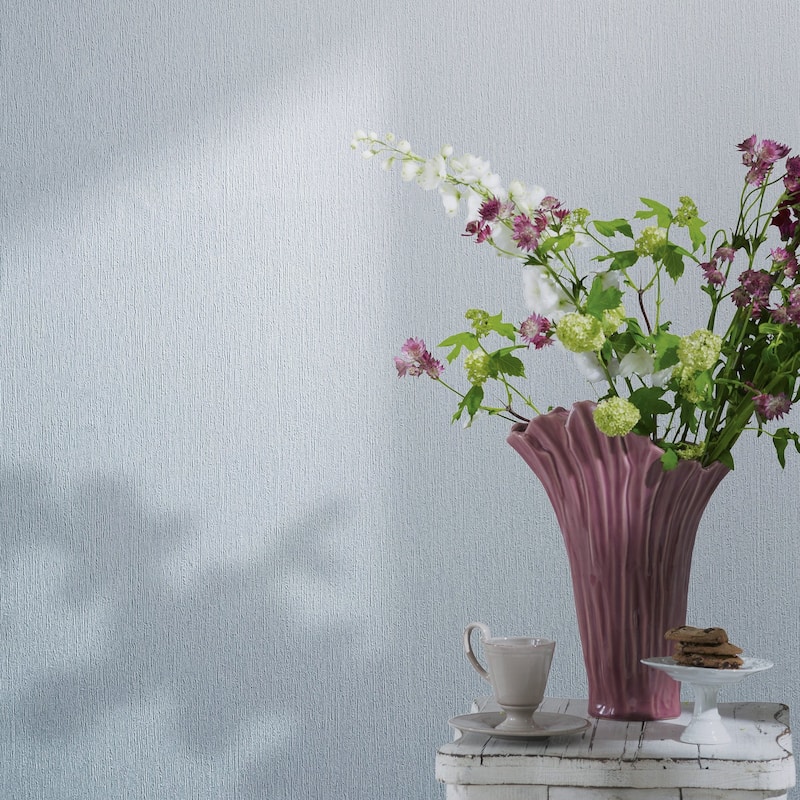 Galerie Wallcoverings Vertical Silk Texture Vinyl on Non-woven Matte Wallpaper Roll
