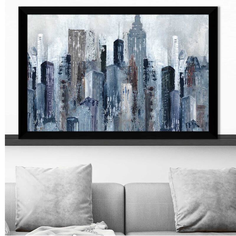"City Mood" by Carol Robinson Print on Acrylic
