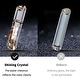 preview thumbnail 14 of 18, Smoked Gray/ Clear Crystal Chandelier with LED Lights