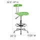 preview thumbnail 45 of 164, Vibrant Chrome Tractor Seat Drafting Stool