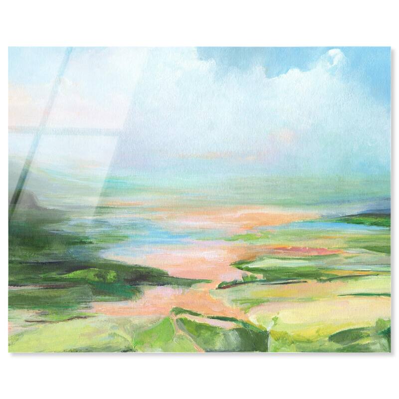 Enjoy the Nature Acrylic by Art Remedy, Ready to Hang - 45" x 36"