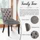 preview thumbnail 29 of 99, High-end Tufted Velvet Upholstered Nailhead Dining Chair Set of 6