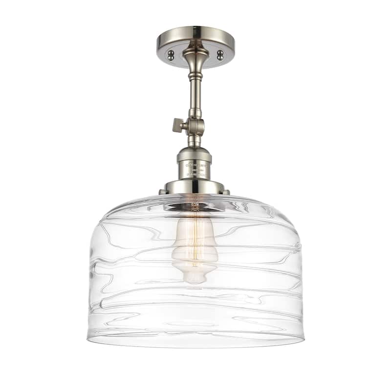 Innovations Lighting Franklin Restoration Bell 1 Light 12" Semi-Flush Mount