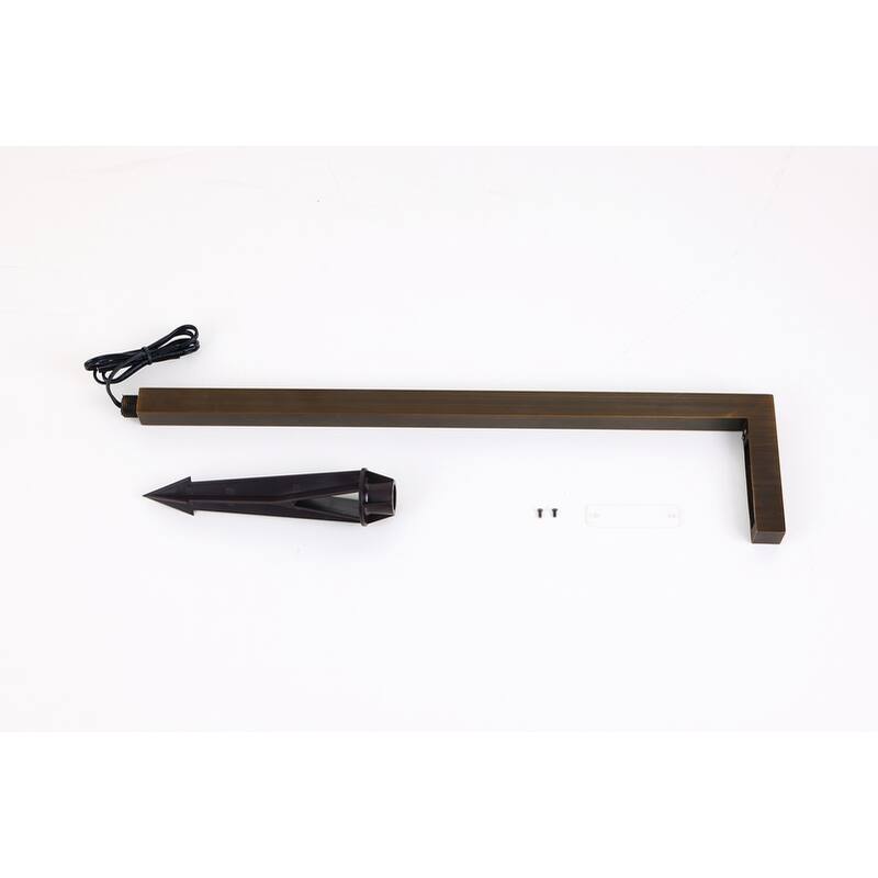 Indigo Home Cast Brass Modern Linear Path Light